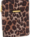 Juicy Couture Tech YTRUT115 Laptop Case,Camel Leopard Print,One Size