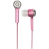 Coby CVE52PNK Jammerz High-Performance Isolation Stereo Earphones, Pink