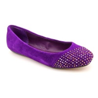 DV By Dolce Vita Nirvana Ballet Flats Shoes Purple Womens