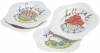 Rosanna Cupcake Dessert Plates Set of 4