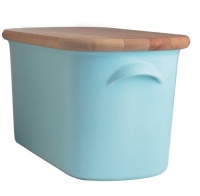 BlissHome Nigella Lawson's Living Kitchen Bread Bin, Blue