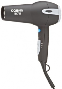 Conair 225NP Comfort Touch Tourmaline Ceramic  1875-Watt Hair Dryer, Black