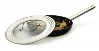 RSVP Universal Pot/Pan Lid Fits 7-12 Replacement Stainless Steel w/Glass Insert