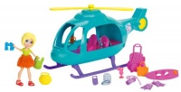 Polly Pocket Vacation Helicopter Playset