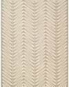 Area Rug 2x4 Rectangle Contemporary Chevron Leaves Color - Safavieh Martha Stewart Rug from RugPal