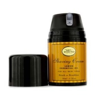 Shaving Cream - Lemon Essential Oil (Travel Size Pump For All Skin Types) 50ml/1.7oz