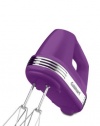 Cuisinart HM-50DP Power Advantage 5-Speed Hand Mixer, Dark Purple