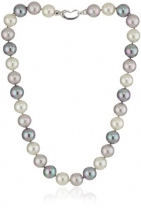 Majorica 12mm 17 Clasp Round Multi Necklace