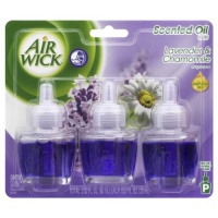 Air Wick Scented Oil Triple Refill Relaxation, Lavender and Chamomile, 0.67 Ounce Containers