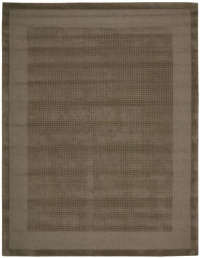 Nourison Westport Solid Mocca  8.0-Feet by 10.6-Feet 100% Wool Room Size Rug