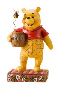 Disney Traditions by Jim Shore Winnie The Pooh Figurine, 4-1/2-Inch