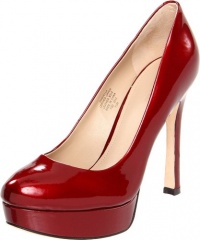 Joan & David Collection Women's Quella Platform Pump,Red,10 M US