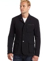 THE LOOKSingle-breasted jacket with notched lapelsButton flap over two-way front zip closureZippered chest pockesLower snap flap pocketsLong sleeves with adjustable button cuffsUnderarm ventsBack walking ventThermal quilted liningTwo inner security pocketsTHE FITAbout 30 from shoulder to hemTHE MATERIALNylonFill: polyesterCARE & ORIGINMachine washImported