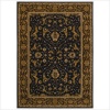 First Lady Somerset House Old Republic Black Rug Rug Size: 5'5 x 7'9