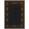 First Lady Royal Pavilion Old Republic Black Rug Rug Size: 7'9 x 10'10