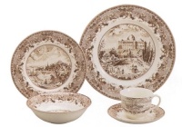 Johnson Brothers Historic America 20-Piece Dinnerware Set, Service for 4