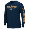 Chicago Bears Men's Long Sleeve T-Shirt - NFL Mens Primary Receiver III Tee Traditional Navy