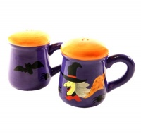 Witch Tabletop Salt & Pepper Shaker 2-Piece Set