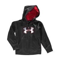 Boys’ 4-7 UA ¼ Zip Hoody Tops by Under Armour 5 Black