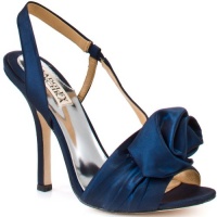 Badgley Mischka Women's Lanah Slingback Sandal,Sapphire,8.5 M US