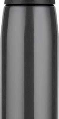 Thermos Vacuum Insulated 24-Ounce Stainless Steel Hydration Bottle, Charcoal