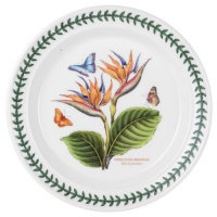 Portmeirion Exotic Botanic Garden Dinner Plate with Bird of Paradise Motif