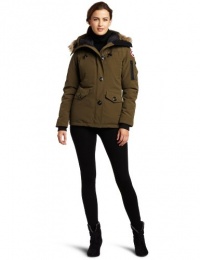 Canada Goose Women's Montebello Parka,Military Green,Small