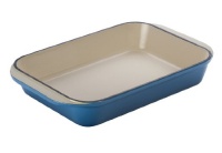 Le Creuset Enameled Cast-Iron 8-by-11-3/4-Inch Rectangular Roaster, Marseille