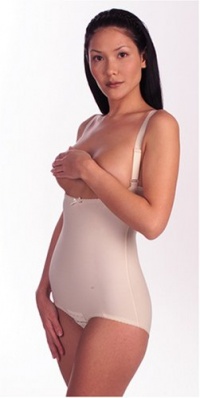 2nd Stage Marena Support Girdle with Suspenders and No Legs (F5 Certified Compression Garment)