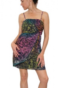 Women's MM Couture by Miss Me Spaghetti Strap Dress in Multi