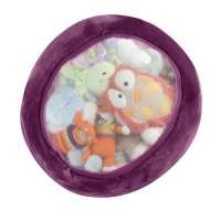 Boon Animal Bag Stuffed Animal Storage, Grape