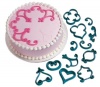 Wilton 2104-3160 12-Piece Cake-Decorating Press Set, Decorator Favorites