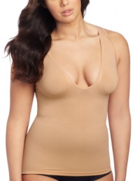 Dr. Rey Shapewear Womens Seamless Elite Plunge Singlet