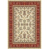 Safavieh Lyndhurst Collection LNH331A Ivory and Rust Area Rug, 5-Feet 3-Inch by 7-Feet 6-Inch