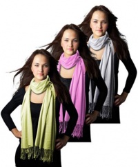 Hollywood Solid Pashmina Scarf