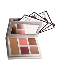 Laura Mercier is so excited to introduce the Bonne Mine Healthy Glow for Face & Cheeks Crème Color Palette. This ultra-sheer, blendable palette was inspired by Laura's work with celebrity clients who wanted a universal compact that would wake-up their skin and give them an immediate healthy glow. From bronzer, to cheek color, to glow, it's easy to customize your look. Laura loves the finished effect-skin has a natural no makeup glow that looks soft and sun-kissed. She also loves the portability and ease of this compact…and you will too!The Bonne Mine Palette includes:• 1 Bronzer Veil • 2 Cheek Veils • 2 Glow Veils 100% of the profits from the sale of this product will be donated to the Laura Mercier Ovarian Cancer Fund. Their mission is to raise awareness and fund research and educational efforts that will help diagnose, treat and support women with ovarian cancer.