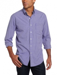 Long Sleeve Essential Mini Check Button Down