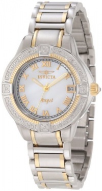 Invicta Women's 12805 Angel Mother-Of-Pearl Dial Diamond Accented Watch