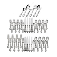 Gorham Strasbourg 46-Piece Sterling Silver Flatware Dinner Set, Service for 8