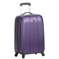 Delsey Luggage Helium Shadow 4 Wheel Carry on Trolley Purple