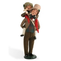 Byers Choice Bob Cratchit & Tiny Tim