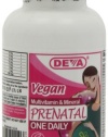 Deva Vegan Vitamins Prenatal Multivitamins, 90 Coated Tabs Bottle