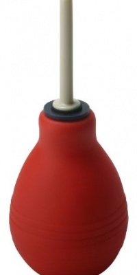 Cleanstream Enema Bulb, Red