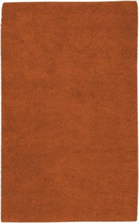 5' x 8' Rectangular Surya Area Rug AROS5-58 Rust Color Handmade India Aros Collection