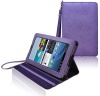 CrazyOnDigital Stand Leather Case For Samsung Galaxy Tab 2 7.0 (Purple)