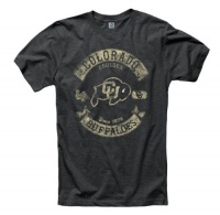 Colorado Buffaloes Heathered Black Rockers Ring Spun T-Shirt