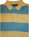 Nautica Men's Short Sleeve Large Bar Stripe Shirt