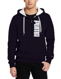 PUMA Men's 1/2 Zip Hooded Sweater