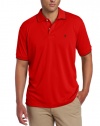 IZOD Men's Short Sleeve Solid Pique Polo