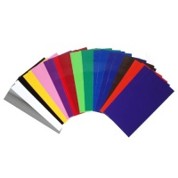 12 x 12 - 30 Sheets of Assorted Glossy Colors of Permanent Adhesive-Backed Vinyl for Craft, Hobby, Cricut Cutters, CraftROBO Cutters, Pazzles Cutters, QuicKutz Cutters & Vinyl Sign Cutters [5P2350]